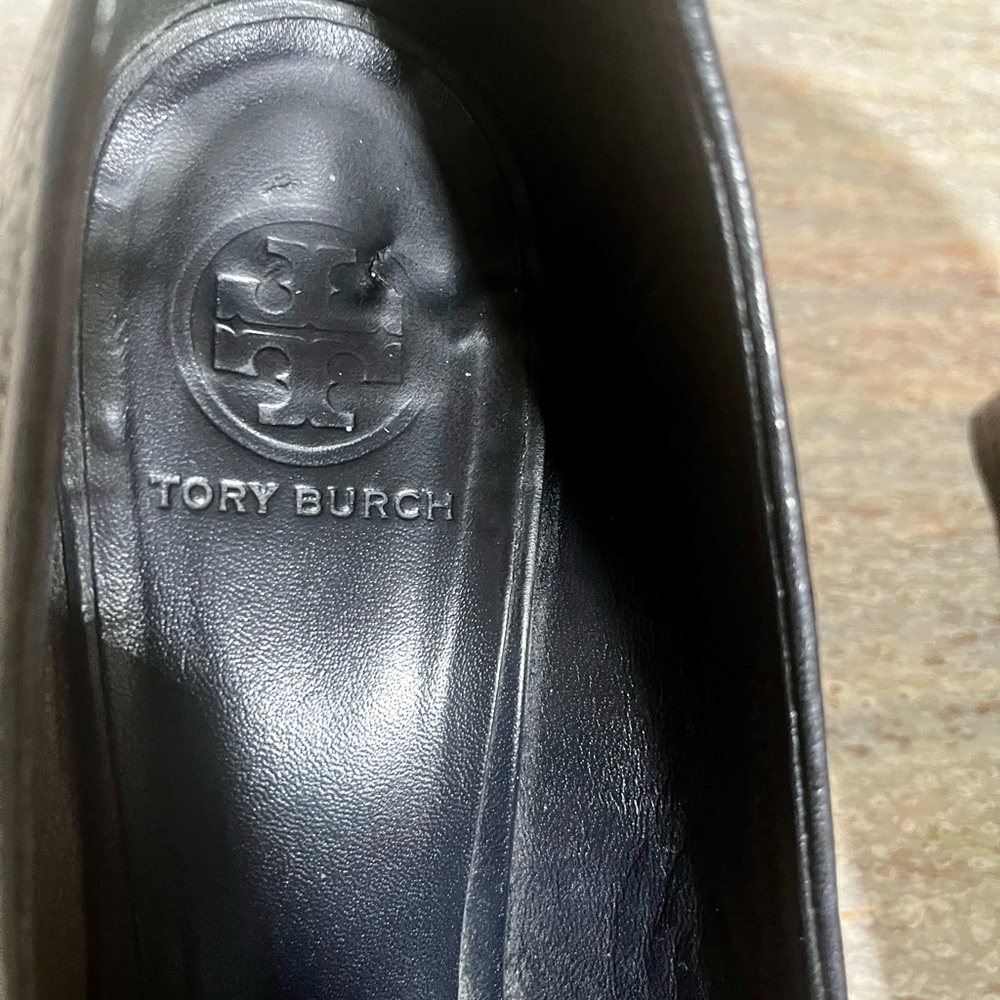 Tory Burch black wedge shoes - Picture 13 of 16